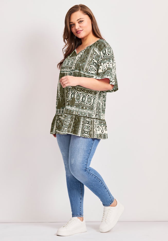 Flutter Sleeve Top image number 1