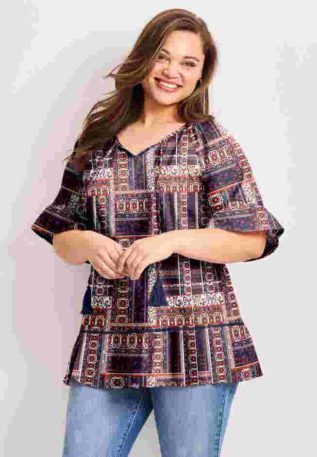 Flutter Sleeve Top image number 0