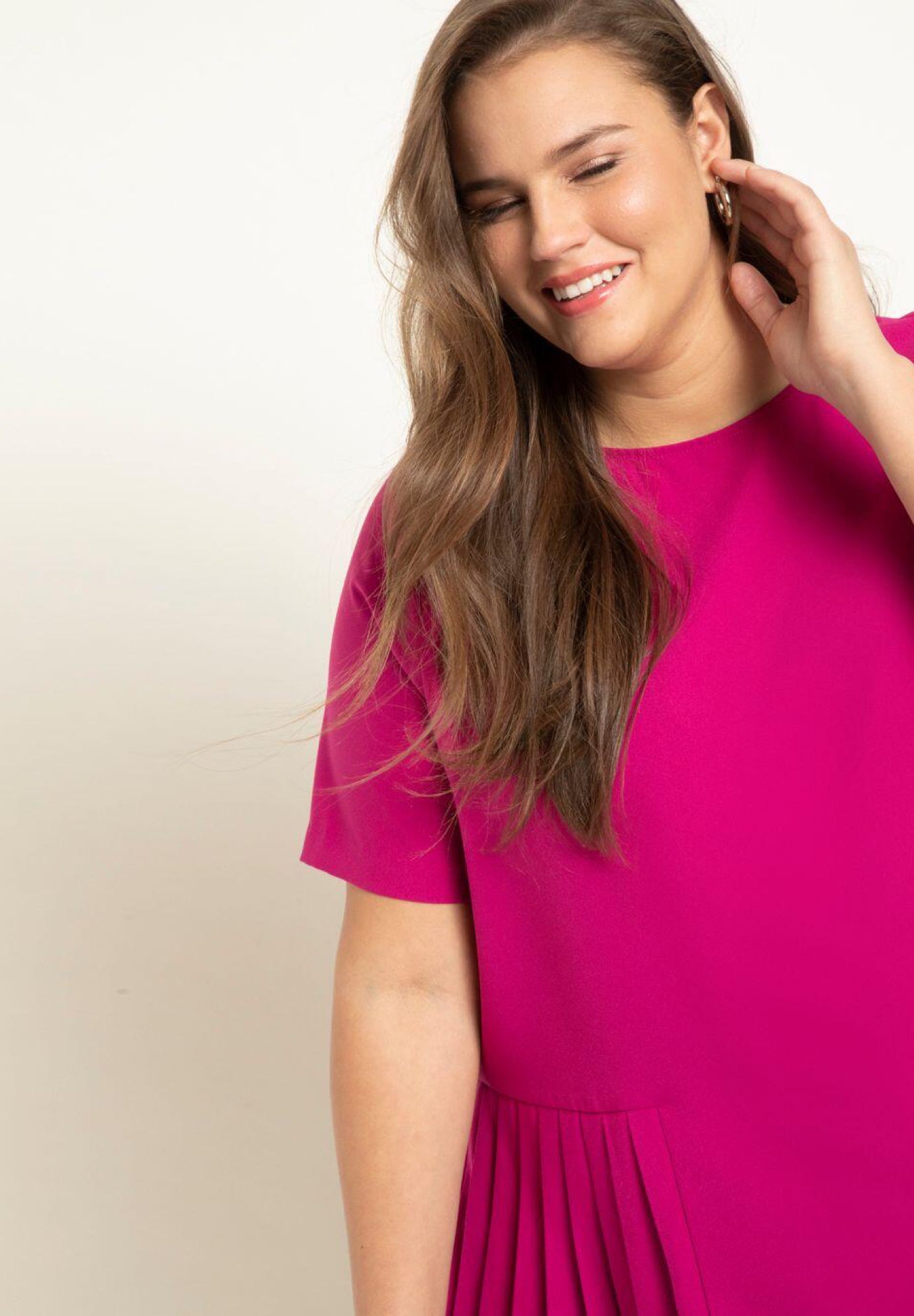 Pleated Hem Top image number 0