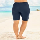 High-Waist Full-Coverage Swim Bike Short image number null