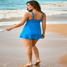 Surplice Swim Dress image number null