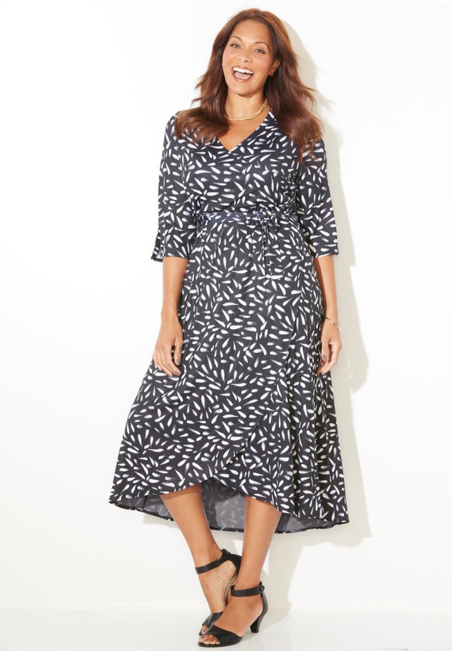 Easy Faux Wrap Dress image number 0