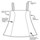 Princess Seam Swimdress image number null