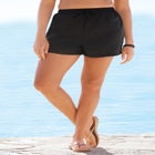 Taslon® Cover Up Bottom with Elastic Waist image number null