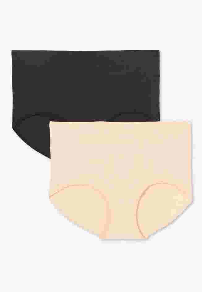 Cotton Spandex Comfort Waist Brief 2-Pack image number 0