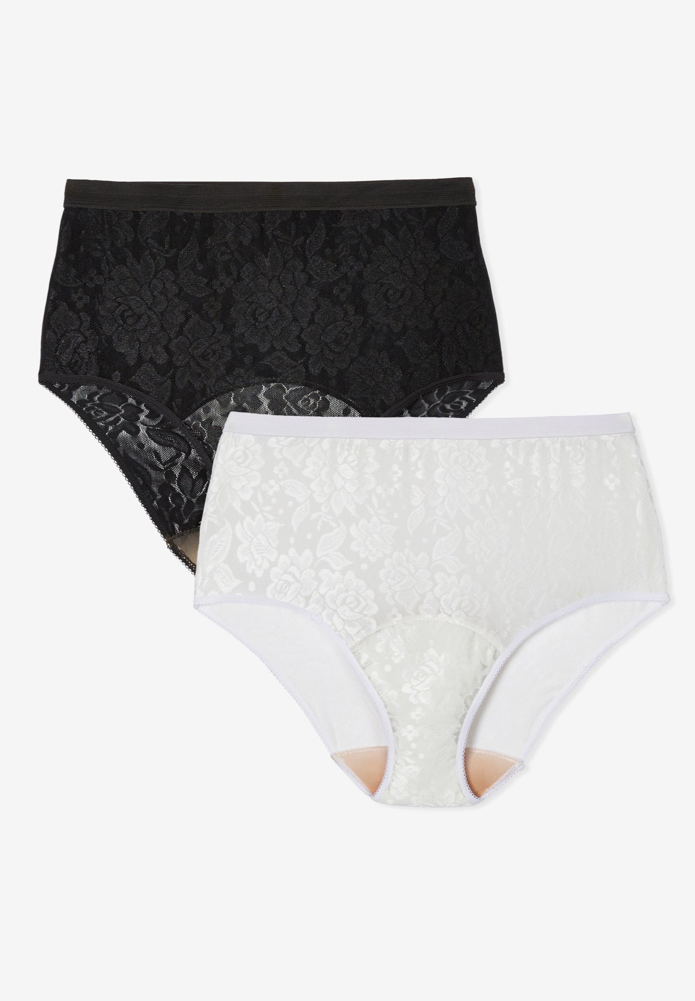 Lace Incontinence Brief 2-Pack image number 0