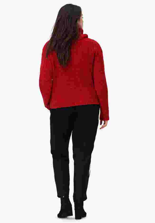 Chenille Turtleneck Sweater image number 1