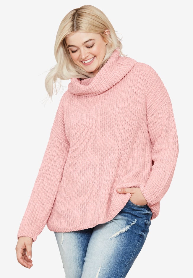 Chenille Turtleneck Sweater image number 0
