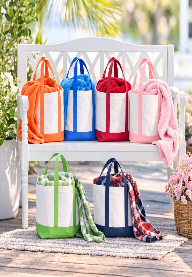 Tote Bag With Free Throw image number 11