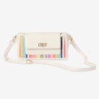 Faux Leather Ikat Handbag image number null