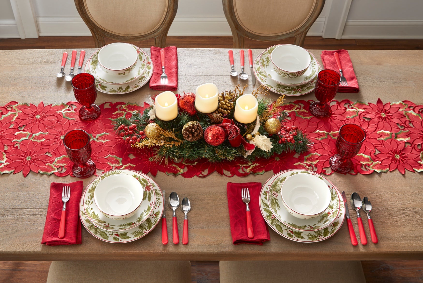 4-Pc. Red Goblet Set image number 2
