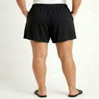 Relaxed Fit Elastic Waistband Stretch Jersey Shorts image number null