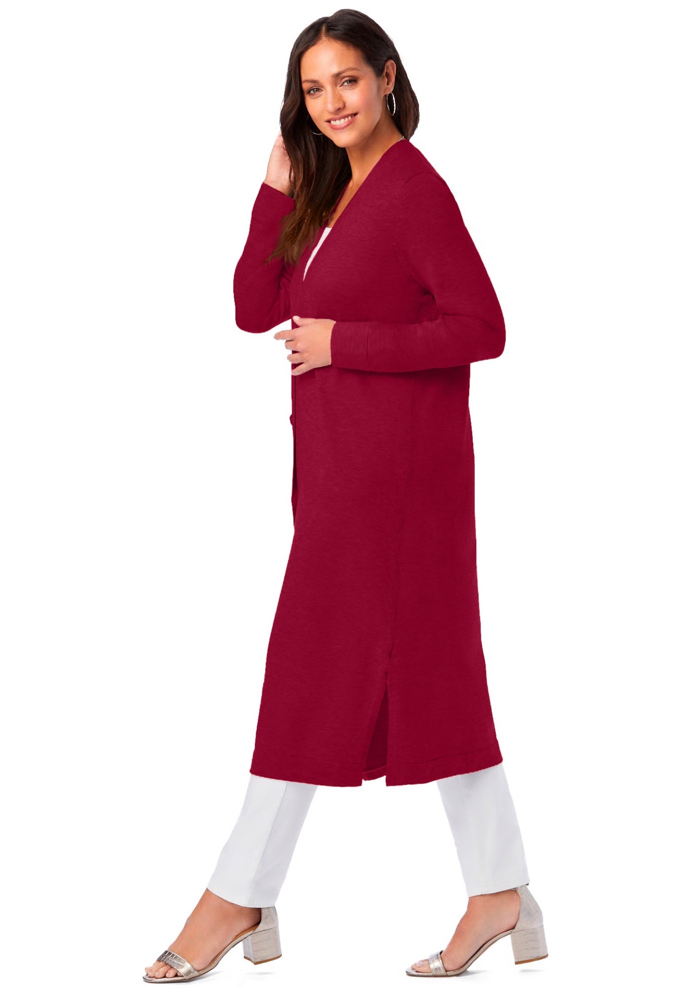 Fine Gauge Duster Cardigan image number 2