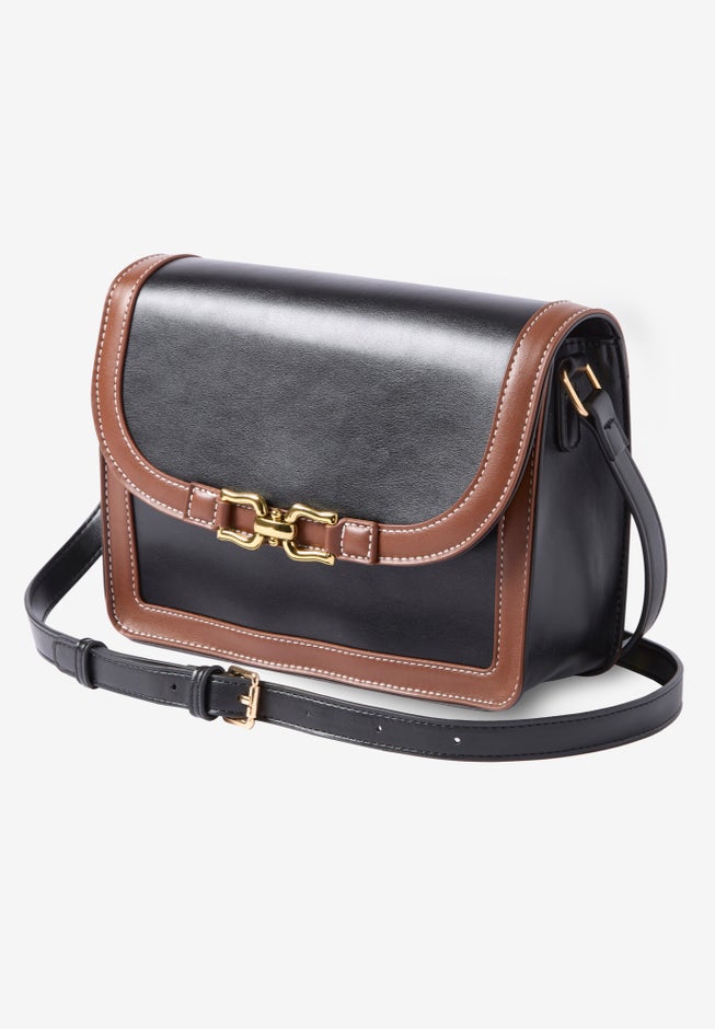 Colorblock Crossbody Bag image number null