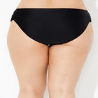 Side Ruched Bikini Bottom image number null