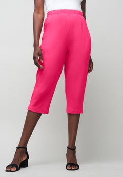 Soft Ease Cotton Knit Capri