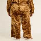 Crushed Velvet Wide-Leg Pant image number 1