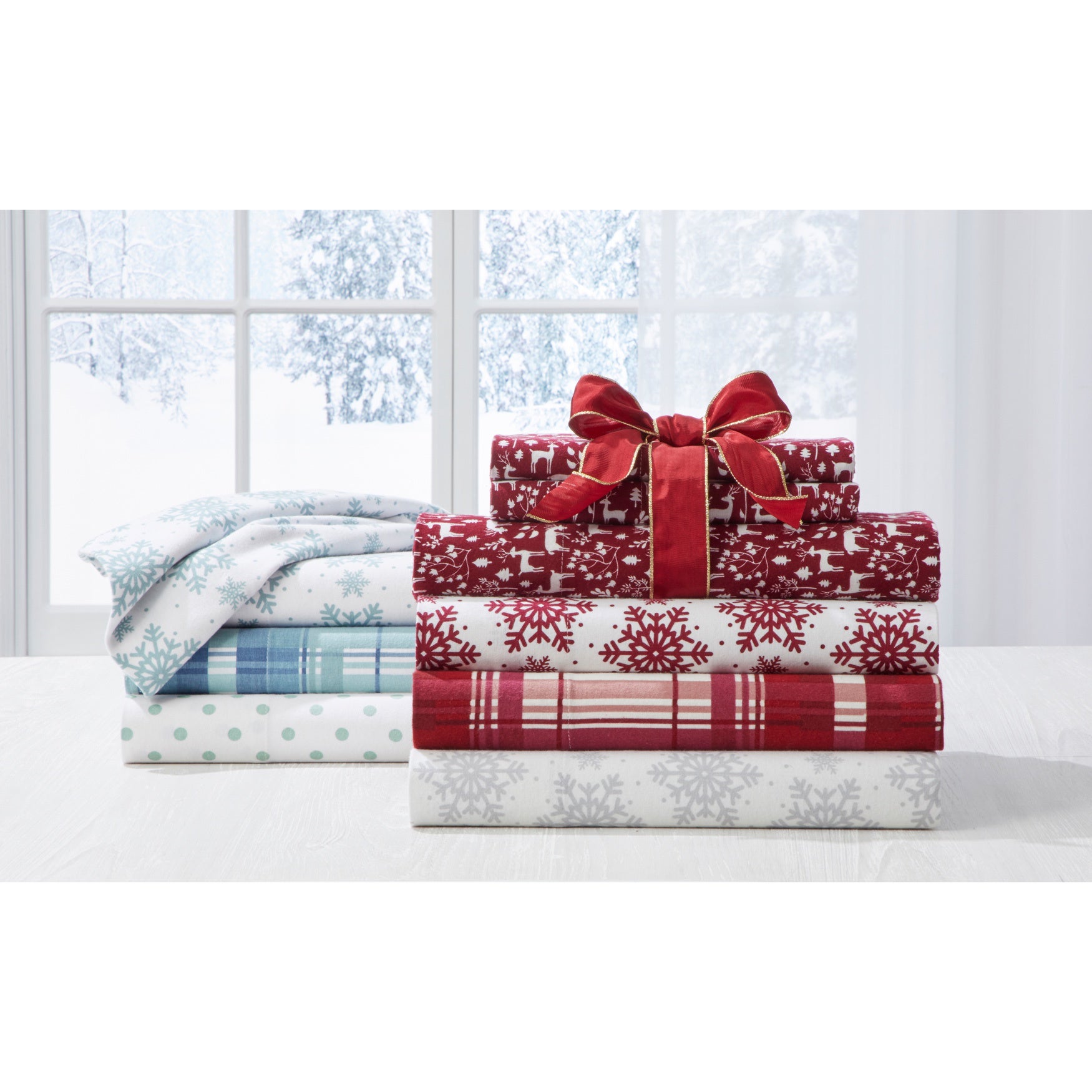 Cotton Flannel Print Sheet Set image number 2