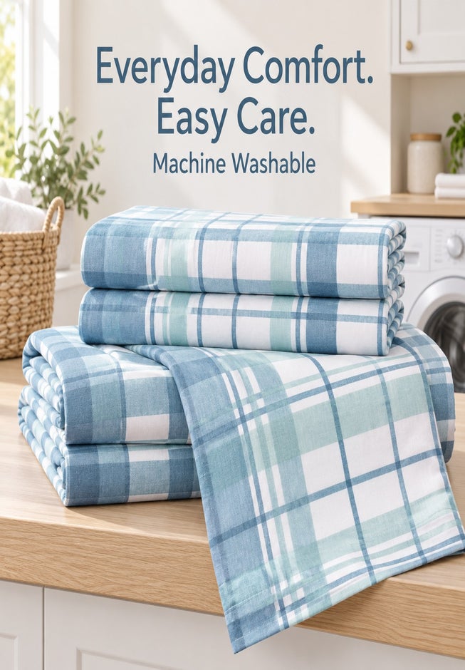 Cotton Flannel Print Sheet Set image number 5