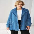 Button Front A-Line Jacket image number 0
