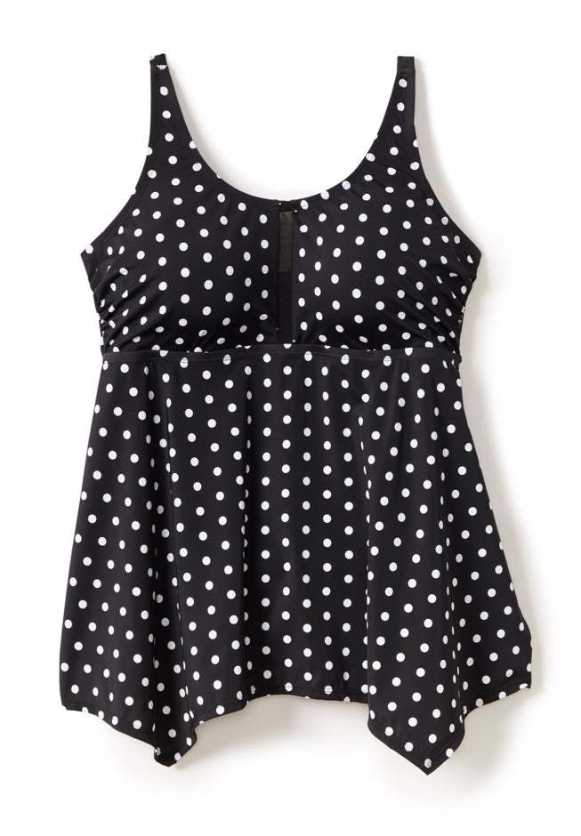 Longer-Length Tankini Top image number 3