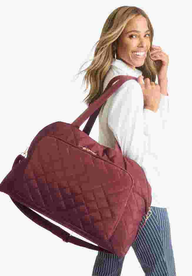 Quilted Grand Weekender Bag image number 1