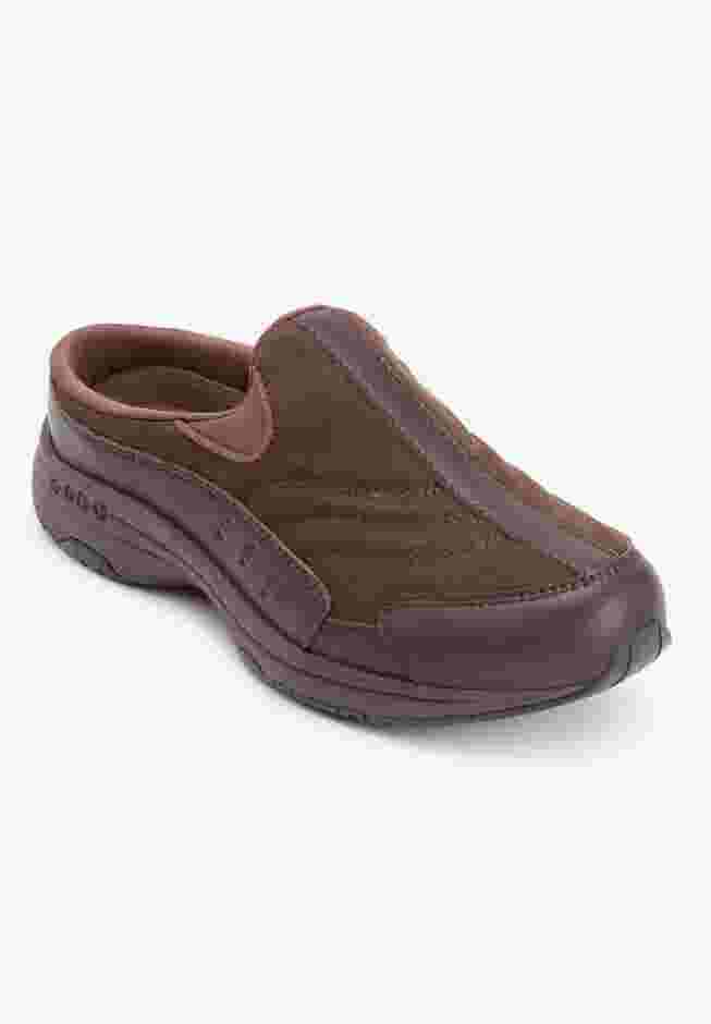 The Leather Traveltime Slip On Mule image number 0