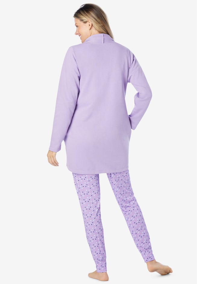 Drape Front Robe image number null