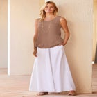 Scoop-Neck Sweater Tank image number null