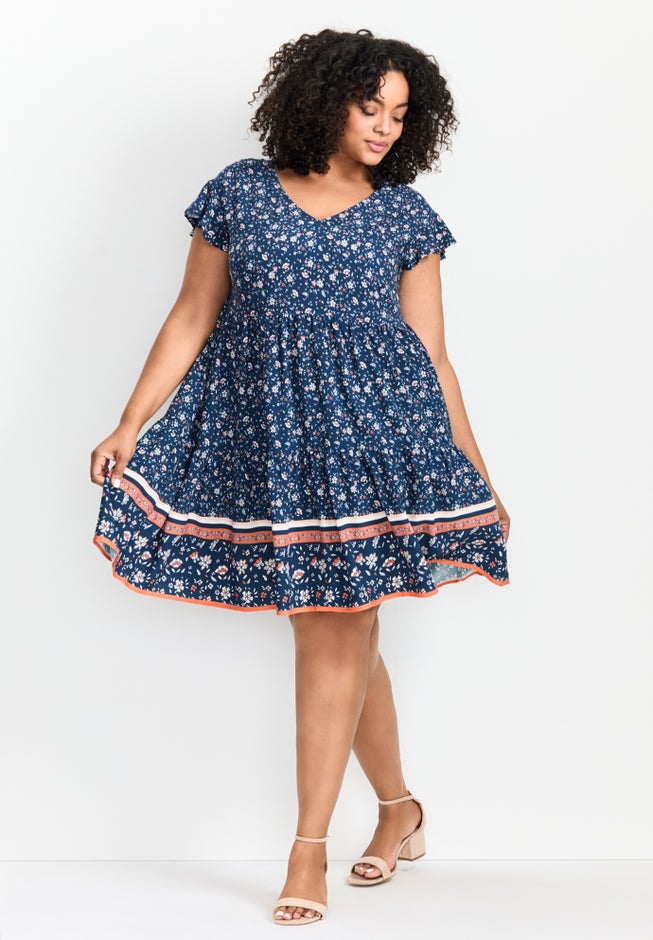 Unwind Tiers Dress image number 1