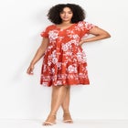 Unwind Tiers Dress image number null