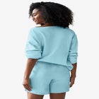 Fleece Shorts With Drawstring Waist image number null