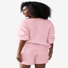 Fleece Shorts With Drawstring Waist image number null