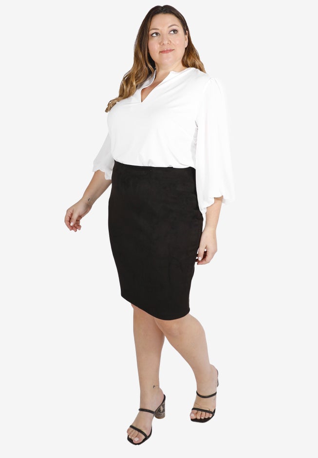 Suede Skirt image number 0