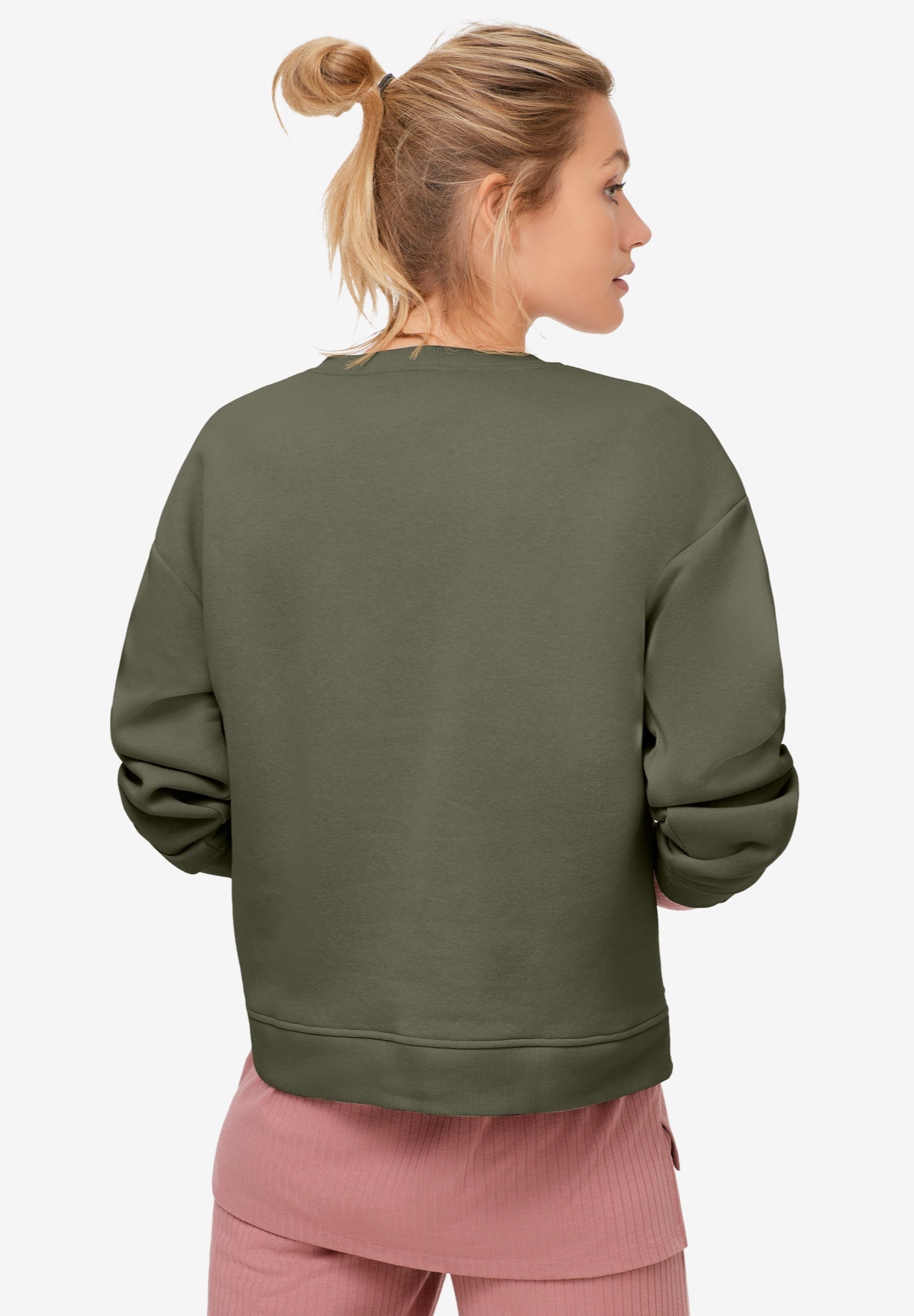 Boxy Fleece Sweatshirt image number 1