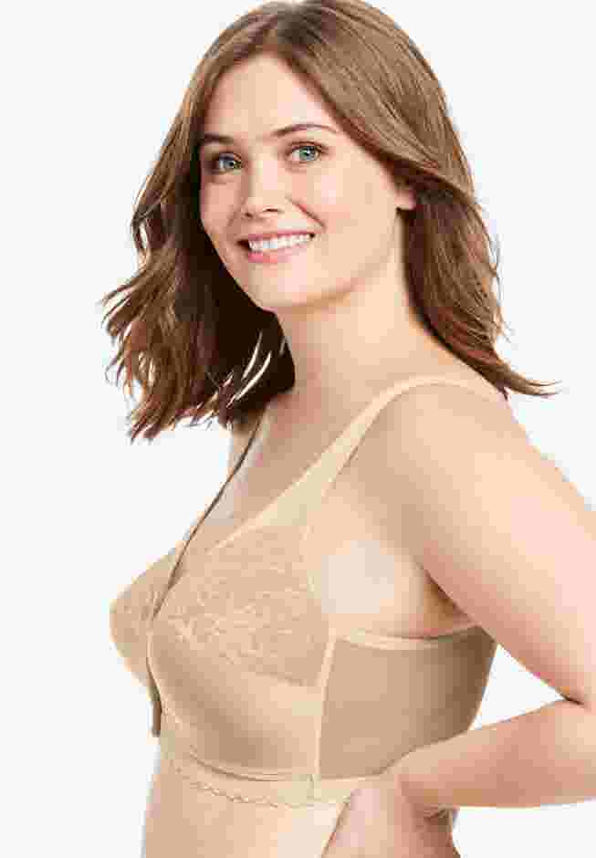 Glamorise® Magic Lift® Front-Close Support Wireless Bra 1200 image number 2
