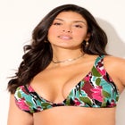 Plunging Triangle Bikini Top image number null