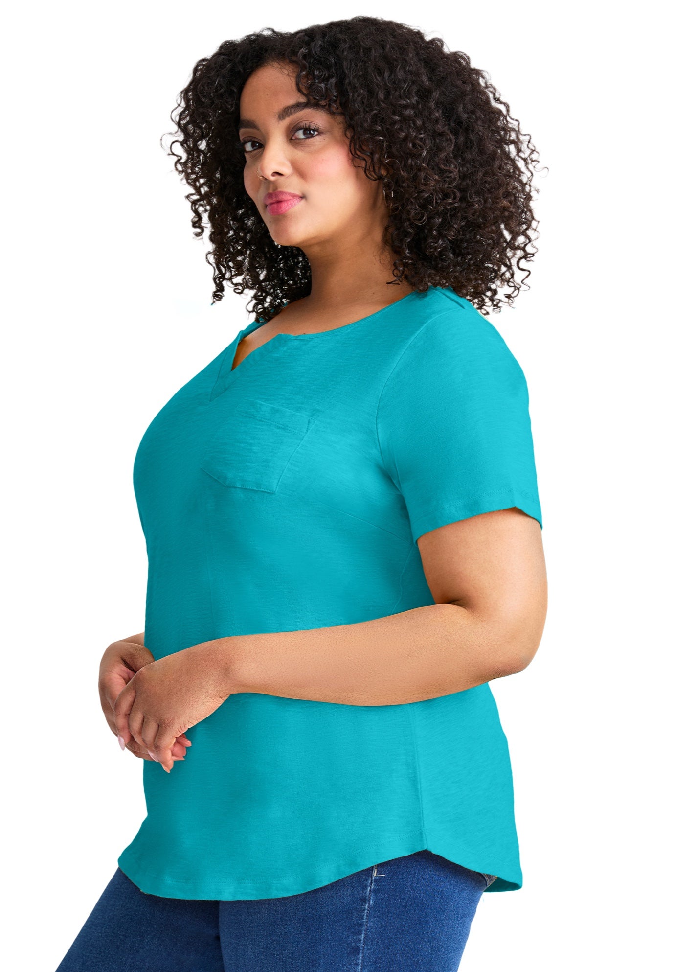 Short Sleeve Pocket Tee image number 1