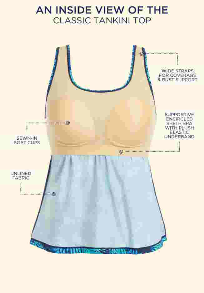 Classic Tankini Top image number 5