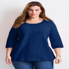 Crochet Trim Tunic image number null