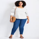 Eyelet Trim Tee image number null