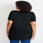 Button Detail Tunic Tee image number null