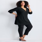 Ring Detail Tunic Top image number null