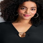 Ring Detail Tunic Top image number null