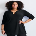 Ring Detail Tunic Top image number null