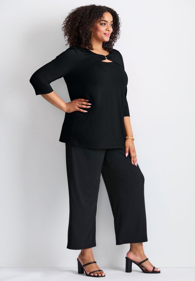 Knot Front Keyhole Top image number 2