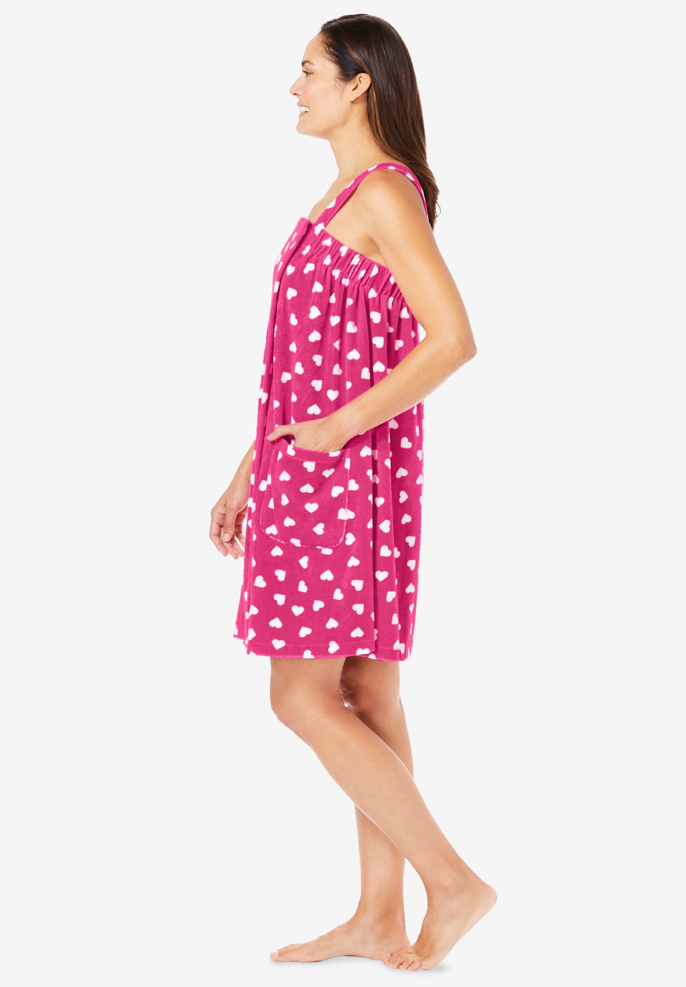 Dreams & Co.® Velour Towel Wrap image number 2