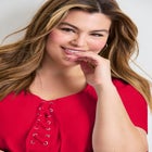 Lacing Detail Tunic Tee image number null