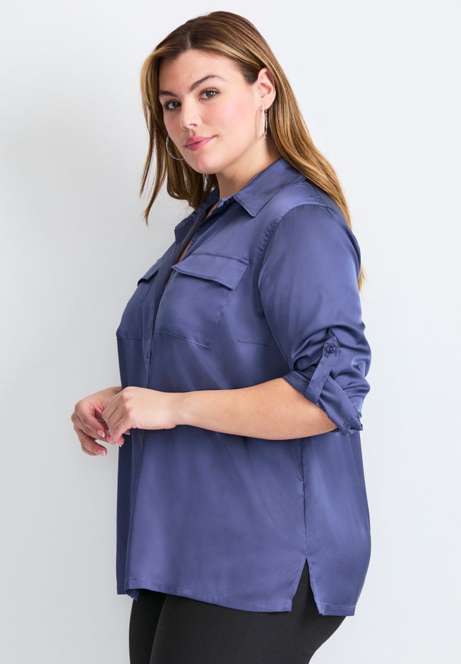 Sateen Utility Shirt image number 3