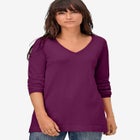 V-Neck Sweater Tunic image number null